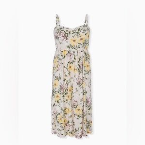 Torrid Floral Midi Dress